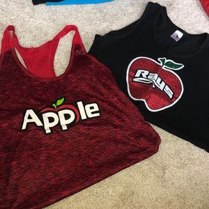 stingray allstars apple tank tops